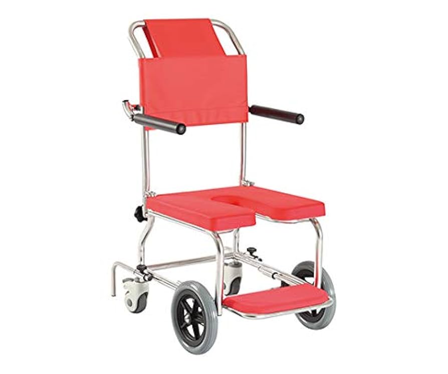 カワムラサイクル 入浴用車椅子 赤 Amazon | 簡易シャワー用車イス/KSC-2-ST (レッド)… | カワムラ